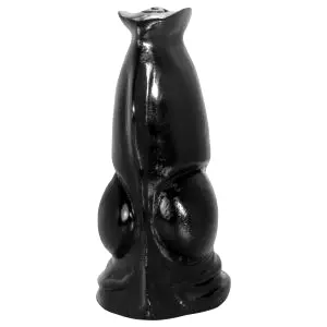 Wolf - vlčí penis dildó - 21 cm (čierny)