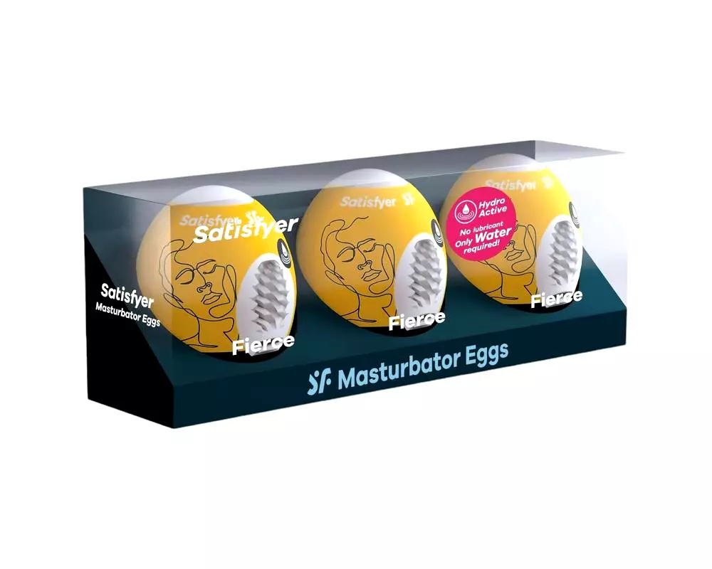Egg Fierce - sada masturbačných vajíčok (3 ks) Egg Fierce - sada masturbačných vajíčok (3 ks)
