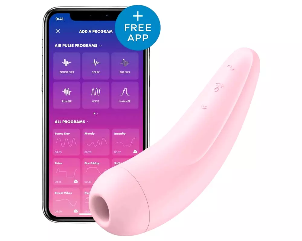 Curvy 2+ - inteligentný stimulátor klitorisu s tlakovými vlnami (ružový) Curvy 2+ - inteligentný stimulátor klitorisu s tlakovými vlnami (ružový)