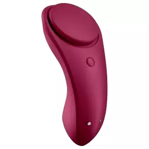 Sexy Secret - inteligentný vodotesný vibrátor do nohavičiek (červený)