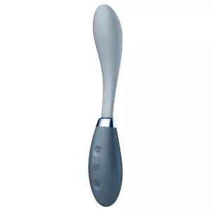 G-Spot Flex 3 - nabíjací G-bod vibrátor (sivý)