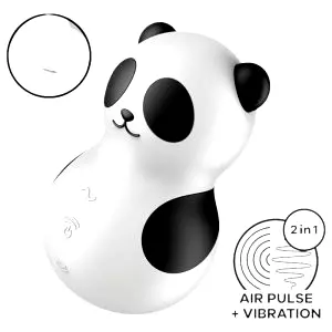 Pocket Panda - vzduchový stimulátor klitorisu (čierna)