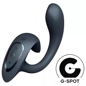 G pre Bohyne 1 - stimulátor klitorisu a bodu G (sivý)