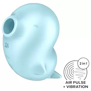 Sassy Seal - vzduchový stimulátor klitorisu (tyrkysový)