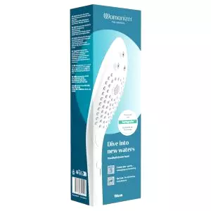 Wave - masážna sprchová hlavica (biela)