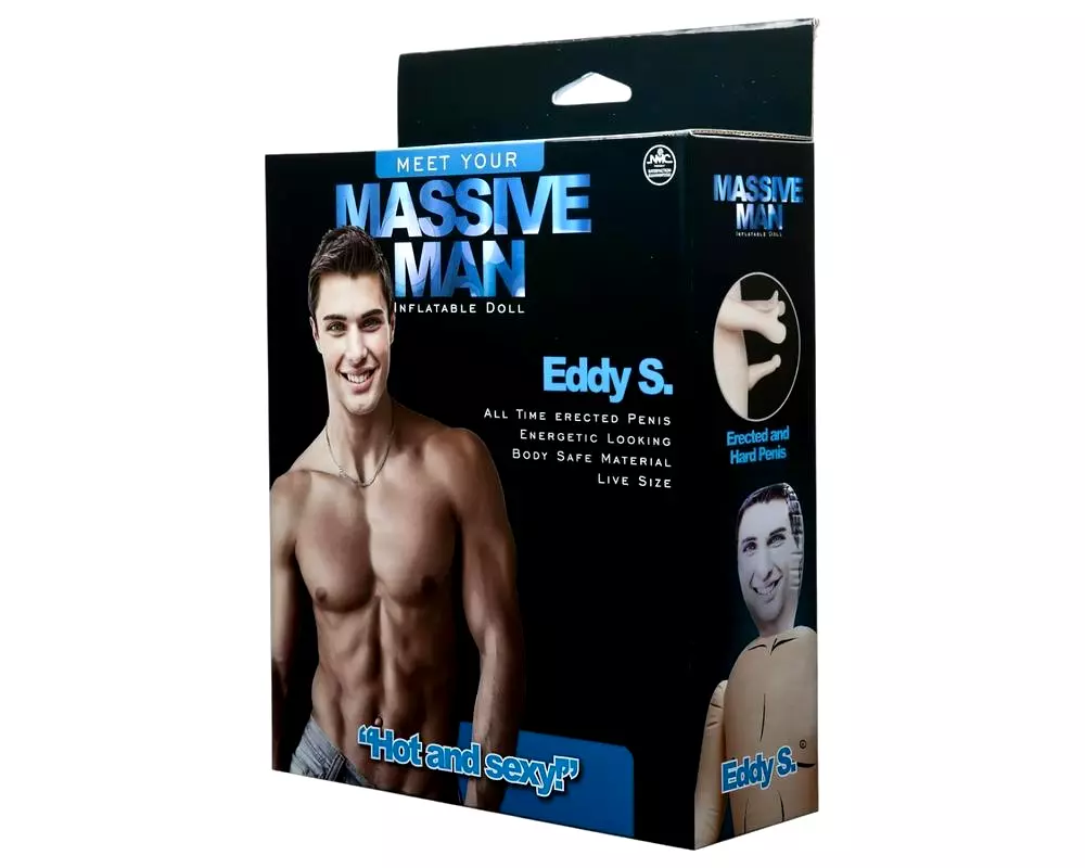 Eddy - nafukovací gumový muž Eddy - nafukovací gumový muž