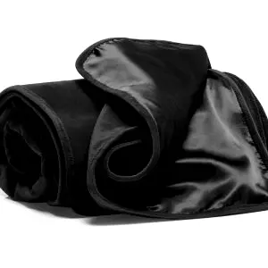 Fascinator Throw - mikrovláknová sex deka (čierna)