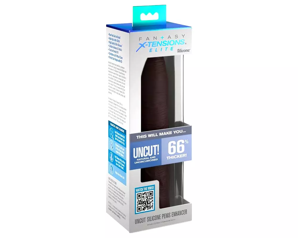 X-TENSION Elite – nastaviteľný návlek na penis (hnedý) X-TENSION Elite – nastaviteľný návlek na penis (hnedý)