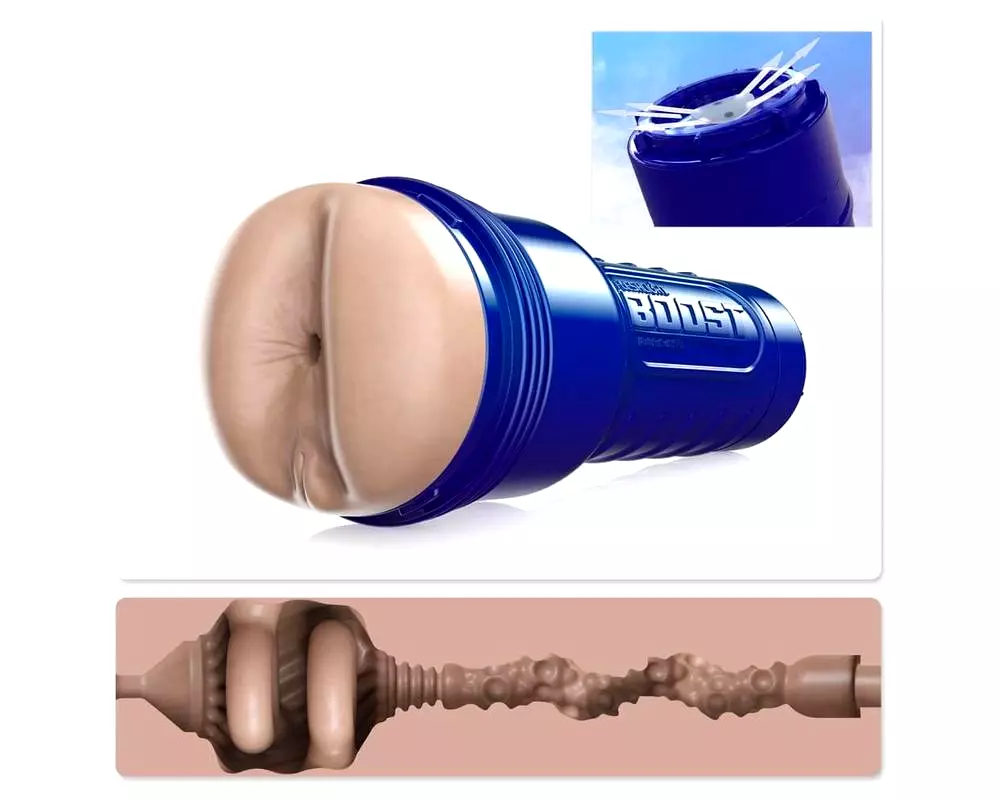 Boost Blast - realistický anál masturbátor (naturálny) Boost Blast - realistický anál masturbátor (naturálny)