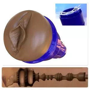Boost Bang - realistická vagína masturbátor (hnedá)