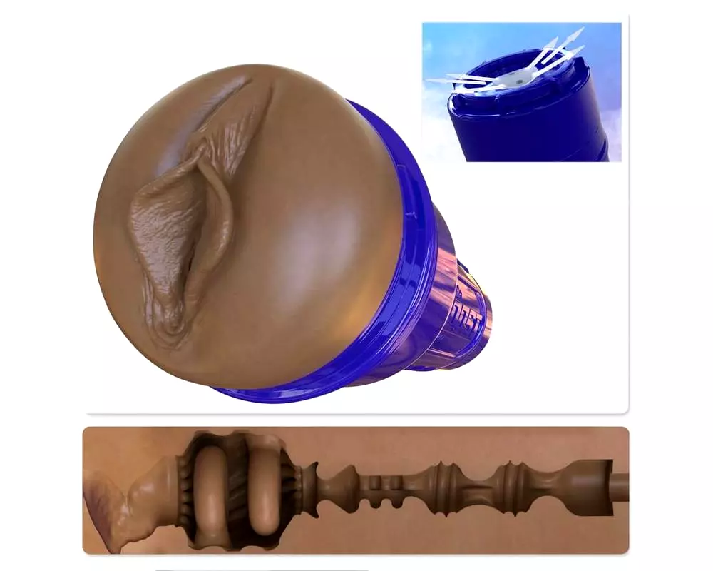 Boost Bang - realistická vagína masturbátor (hnedá) Boost Bang - realistická vagína masturbátor (hnedá)