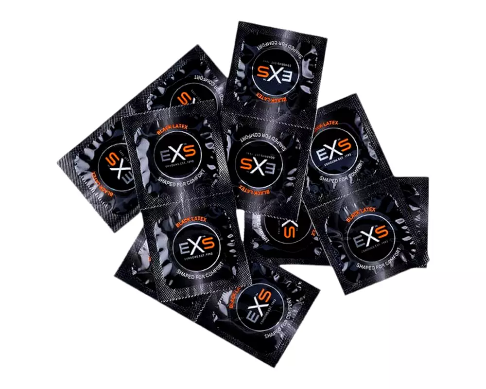 Black - latexový kondóm - čierny (100 ks) Black - latexový kondóm - čierny (100 ks)