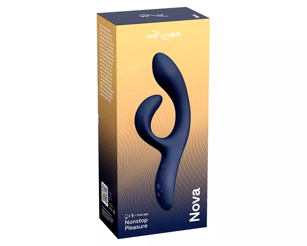 Nova 2 - akumulátorový smart vibrátor s ramenom na klitoris (modrý) Nova 2 - akumulátorový smart vibrátor s ramenom na klitoris (modrý)