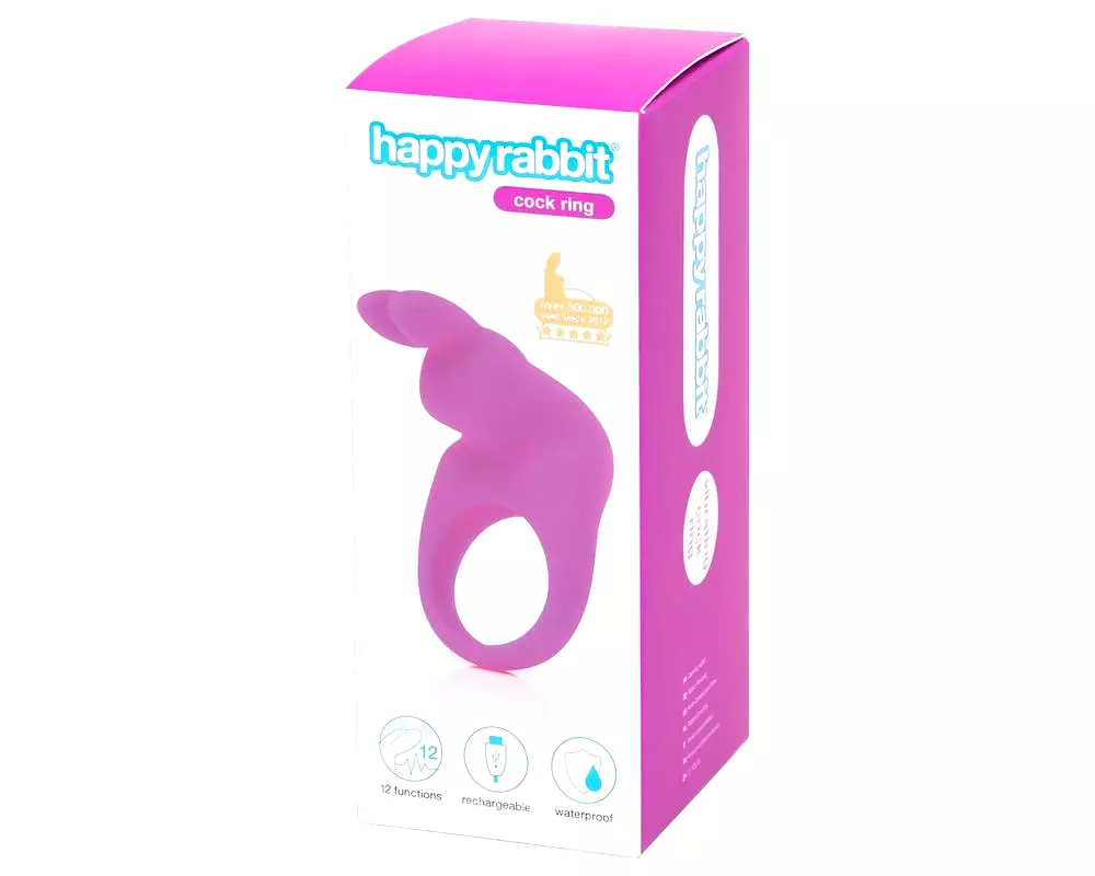 Cock - akumulátorový vibračný krúžok na penis (fialový) Cock - akumulátorový vibračný krúžok na penis (fialový)