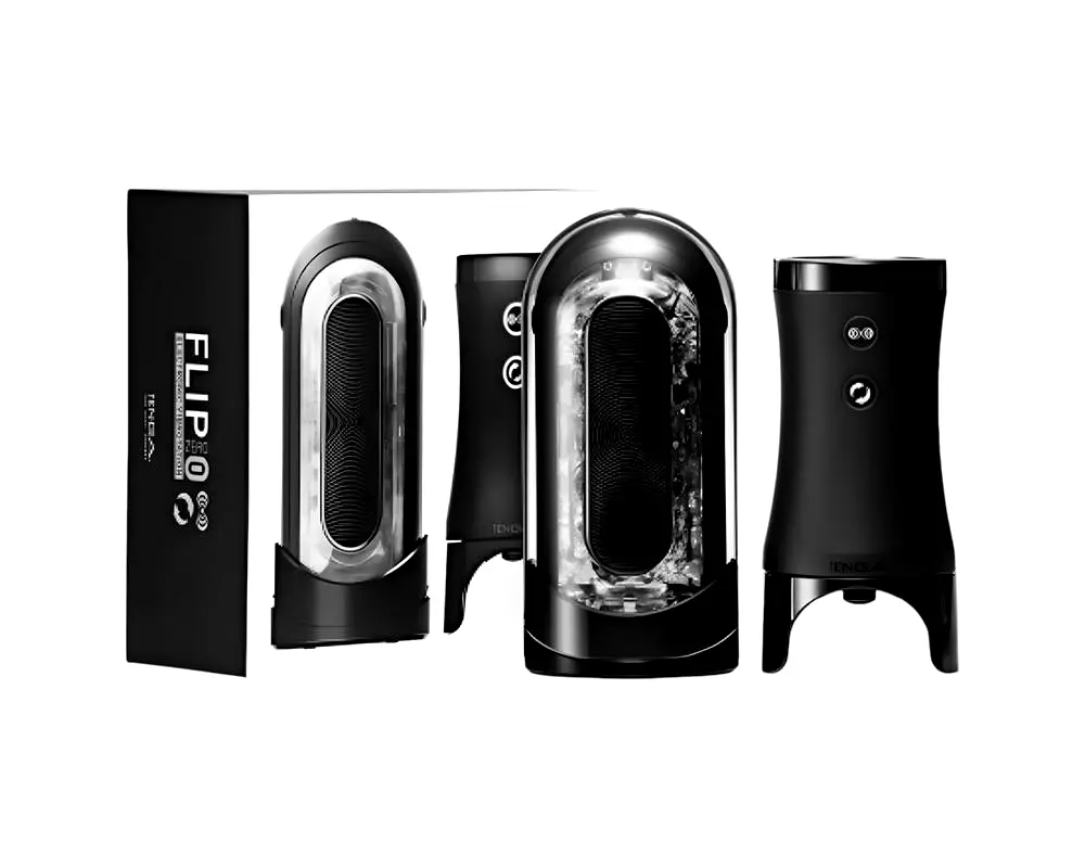 Flip 0 Electronic - automatický masturbátor (čierny) Flip 0 Electronic - automatický masturbátor (čierny)