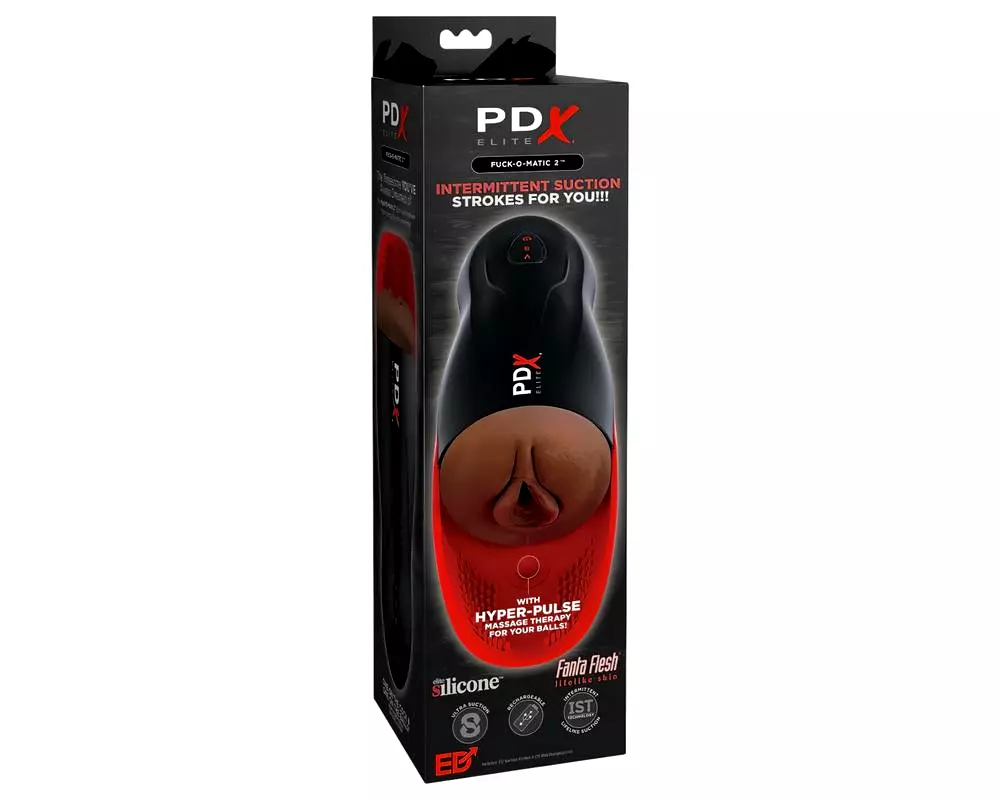 Elite Fuck-O-Matic 2 - nabíjateľný sací masturbátor vagína Elite Fuck-O-Matic 2 - nabíjateľný sací masturbátor vagína