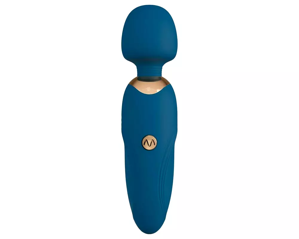 Petite - mini masážny vibrátor s akumulátorom (modrý) Petite - mini masážny vibrátor s akumulátorom (modrý)