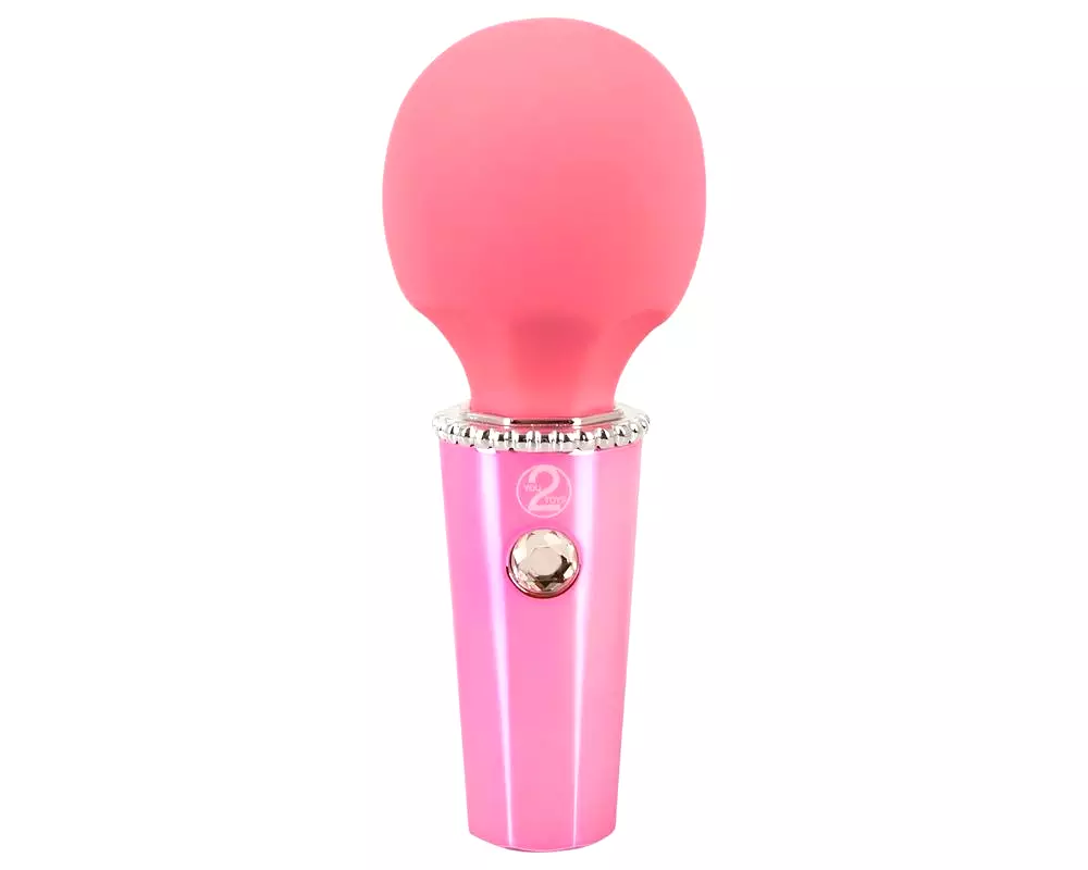 Mini Wand - akumulátorový masážny vibrátor (ružový) Mini Wand - akumulátorový masážny vibrátor (ružový)