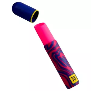 Lipstick - akumulátorový stimulátor klitorisu s vlnami (ružový)