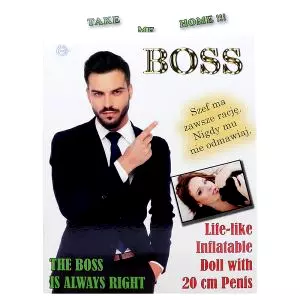 Boss - nafukovací mužský spoločník