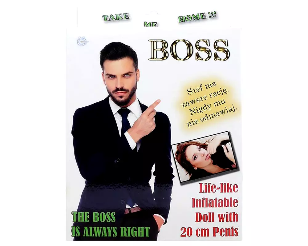Boss - nafukovací mužský spoločník Boss - nafukovací mužský spoločník