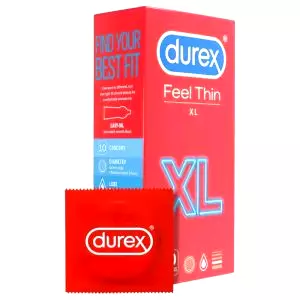 Feel Thin XL - prirodzený pocit kondóm (10 ks)