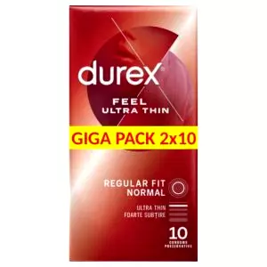 Feel Ultra Thin - ultra realistický kondóm (2x10 ks)