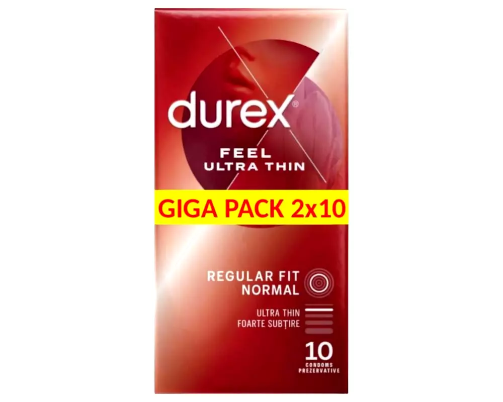 Feel Ultra Thin - ultra realistický kondóm (2x10 ks) Feel Ultra Thin - ultra realistický kondóm (2x10 ks)