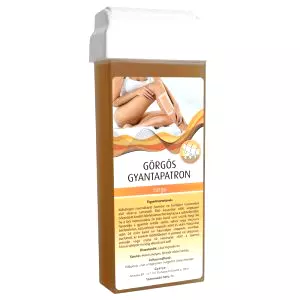 Patrón s voskom s valčekom - so širokou hlavicou (100ml) - žltý