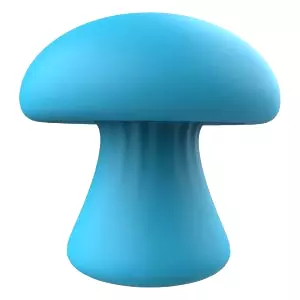 Magic Mushroom - nabíjací masážny prístroj na tvár (modrý)