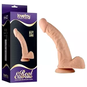 Real Extreme - G-bodový dildo - 21cm (naturálna)