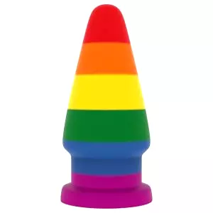 Prider - análny expandér - 15cm (dúha)