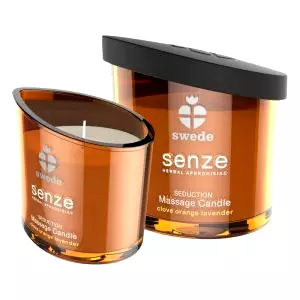Senze - masážna sviečka - pomaranč a levanduľa (50ml)