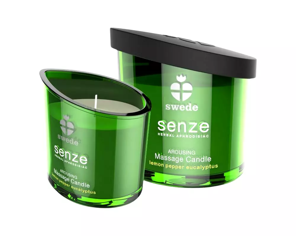 Senze - masážna sviečka - eukalyptus Senze - masážna sviečka - eukalyptus