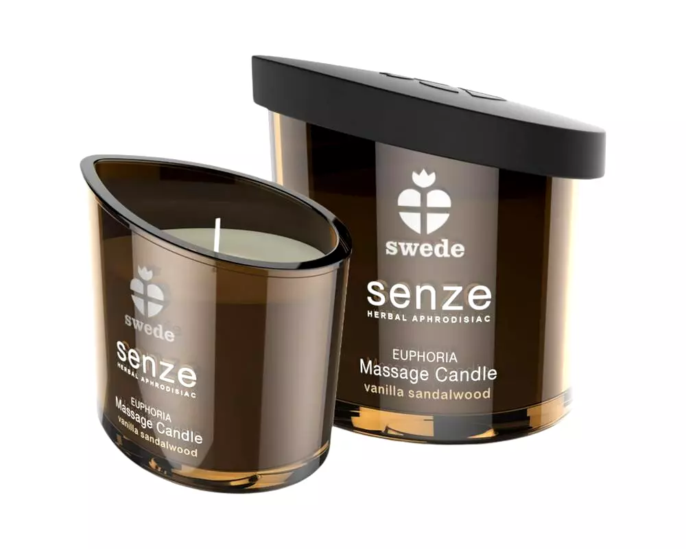 Senze - masážna sviečka - vanilka Senze - masážna sviečka - vanilka