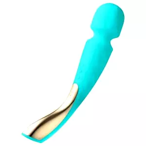 Smart Wand 2 - veľký - nabíjací masážny vibrátor (tyrkysový)