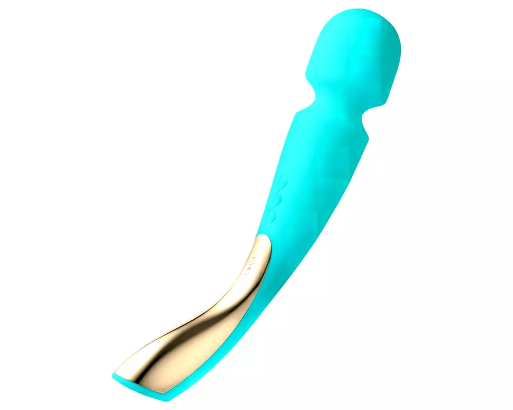 Smart Wand 2 - veľký - nabíjací masážny vibrátor (tyrkysový) Smart Wand 2 - veľký - nabíjací masážny vibrátor (tyrkysový)
