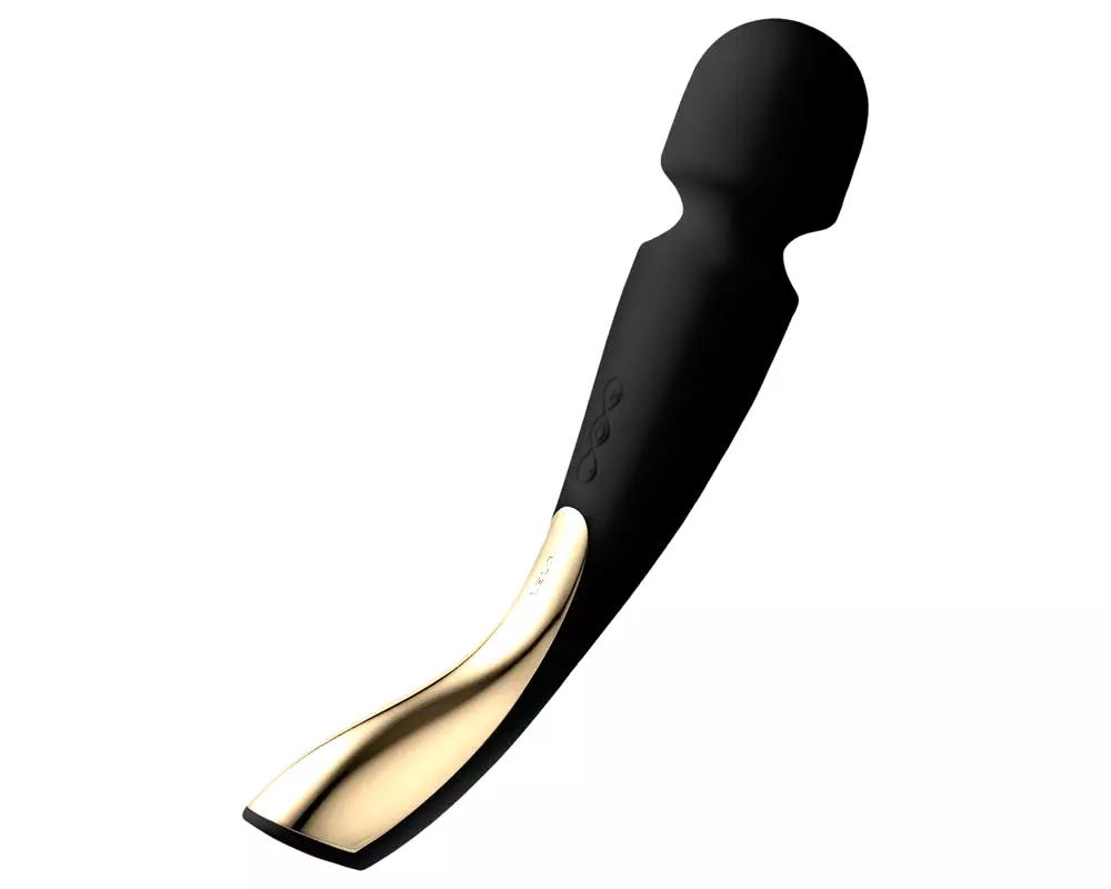 Smart Wand 2 - veľký - nabíjateľný masážny vibrátor (čierny) Smart Wand 2 - veľký - nabíjateľný masážny vibrátor (čierny)