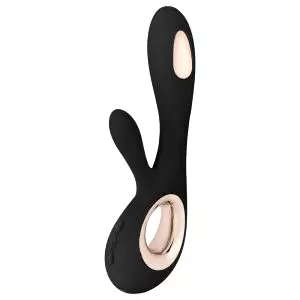 Soraya Wave - klitorisový stimulátor s vlnovým pohybom (čierny)