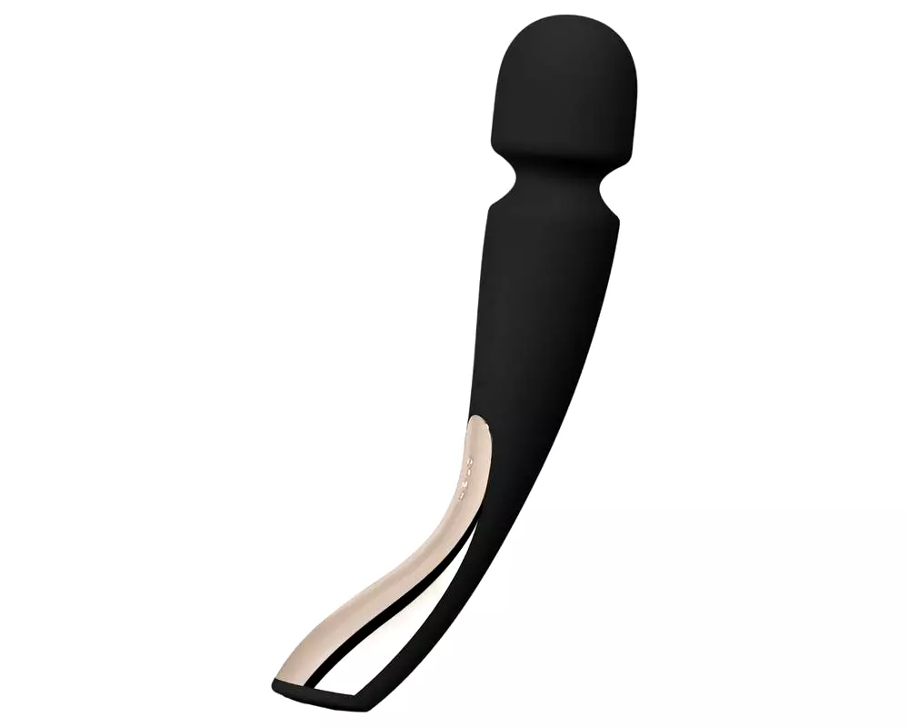 Smart Wand 2 - stredný masážny vibrátor (čierny) Smart Wand 2 - stredný masážny vibrátor (čierny)