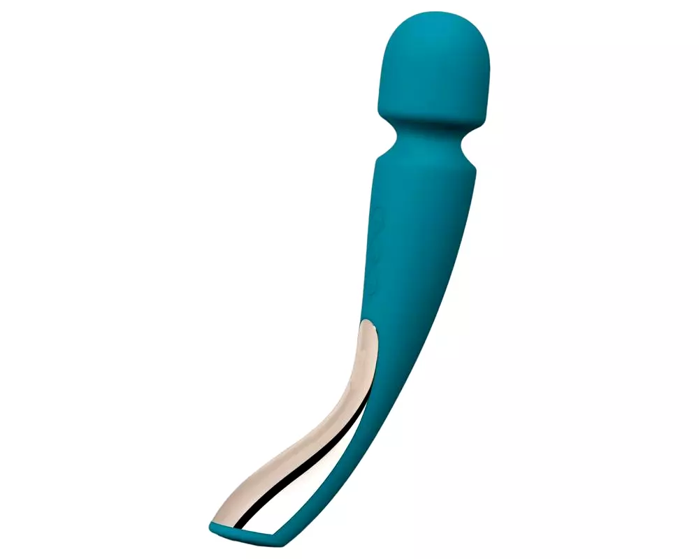 Smart Wand 2 - stredný masážny vibrátor (tyrkysový) Smart Wand 2 - stredný masážny vibrátor (tyrkysový)