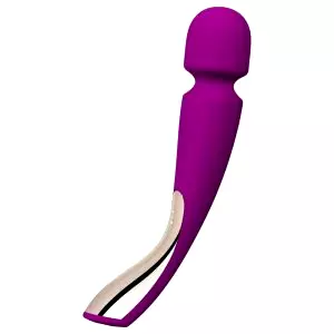 Smart Wand 2 - stredný - nabíjateľný masážny vibrátor (fialový)