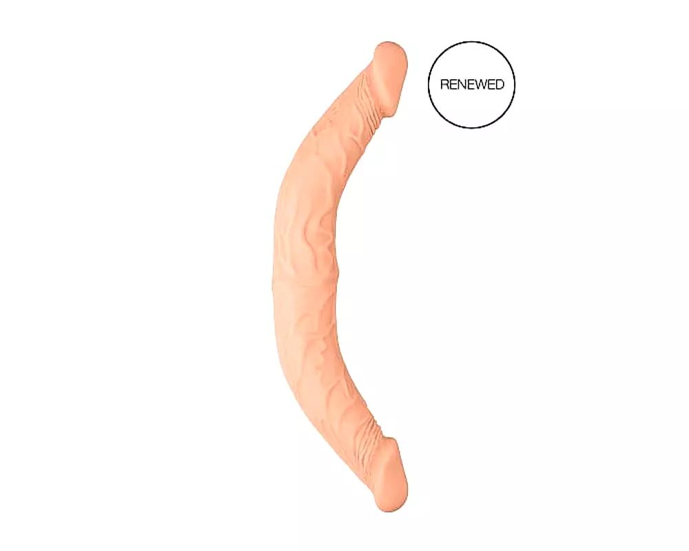 Double Dong 14 - dvojitý dildó (36 cm) - prírodný Double Dong 14 - dvojitý dildó (36 cm) - prírodný