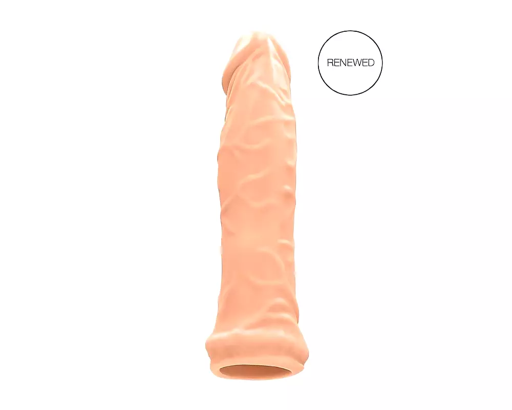 Návlek na penis 17cm - prirodzený vzhľad Návlek na penis 17cm - prirodzený vzhľad