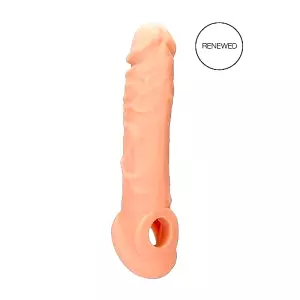 Návlek na penis 21cm - prírodná farba