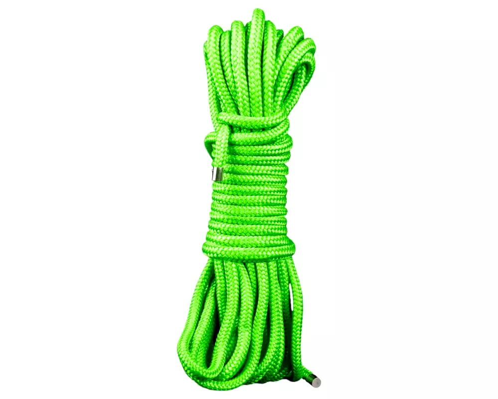 Žiariace bondage lano - 5m (zelené) Žiariace bondage lano - 5m (zelené)