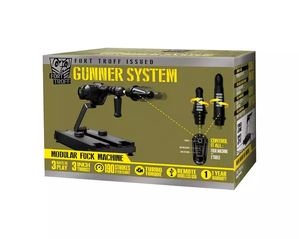 Gunner System - sexuálny stroj (čierny) Gunner System - sexuálny stroj (čierny)