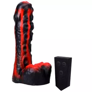 Mini F-Stroj: Rádiový intenzívny vibrátor (červený)