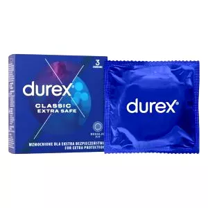 Extra safe - bezpečný kondóm (3 ks)