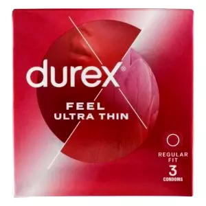 Feel Ultra Thin - ultra realistický kondóm (3 ks)